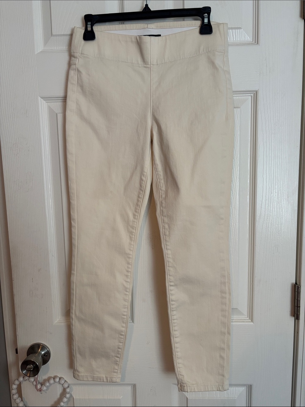 Simply Vera Vera Wang Cream Ankle Slim Jeans